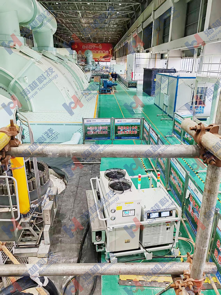 【螺栓感應加熱設備應用】電廠檢修螺栓