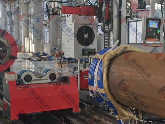  X80管線鋼焊前預熱150℃