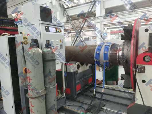  X80管線鋼焊前預熱150℃