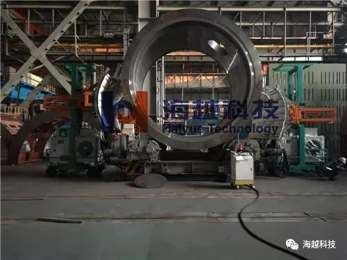 RPV筒體內壁堆焊的預熱和消氫