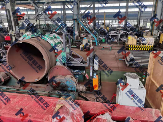 筒體環縫焊前預熱消氫