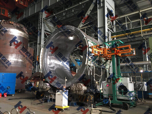 【感應加熱應用】核電裝備K2防城港徐大堡穩(wěn)壓器筒節(jié)，CAP1400安注箱筒