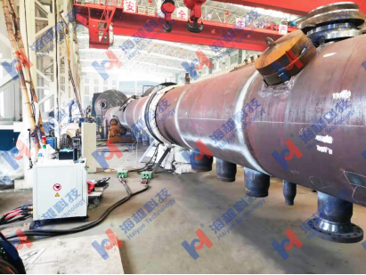 直徑1800mm，壁厚60mm，熱處理溫度665±10℃